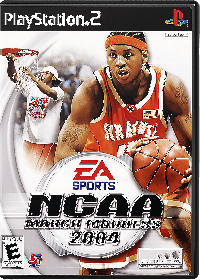 NCAA March Madness 2004 Playstation 2 US box art